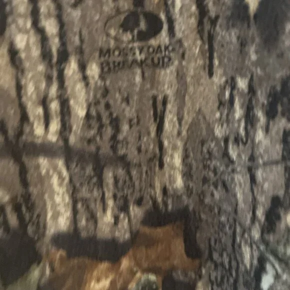10X Brand Camo Jacket Mossy Oak Break Up Infinity Hooded Hunting Coat Men XL - Picture 15 of 16